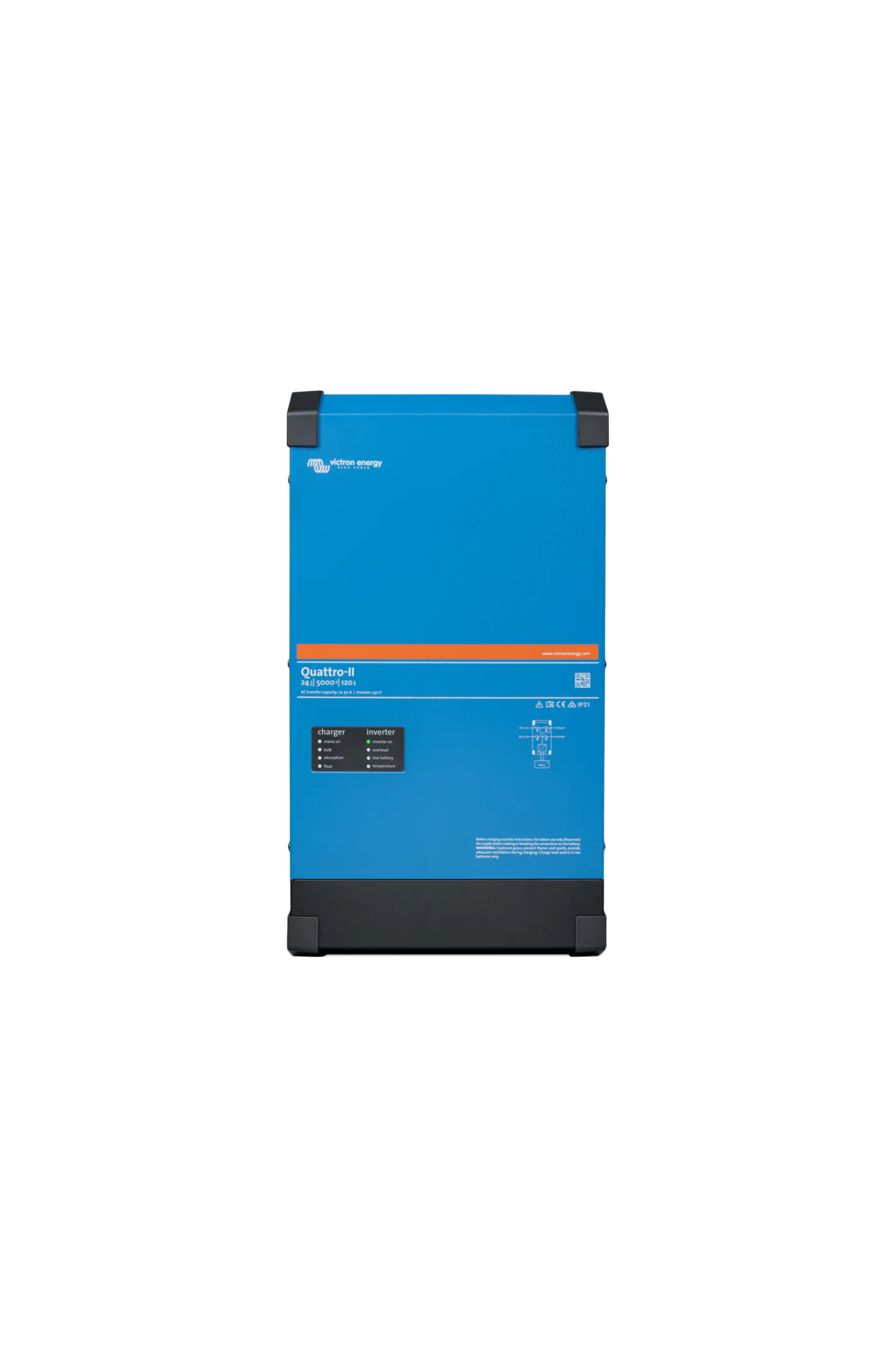Victron Quattro-II 24/5000/120-50/50 Acculader omvormer