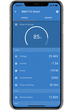 Victron Battery Monitor BMV-712 Zwart Bluetooth