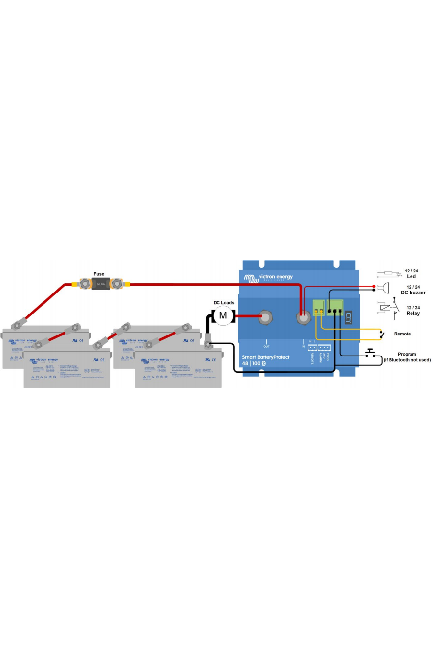 Victron Smart Battery Protect 48V-100A