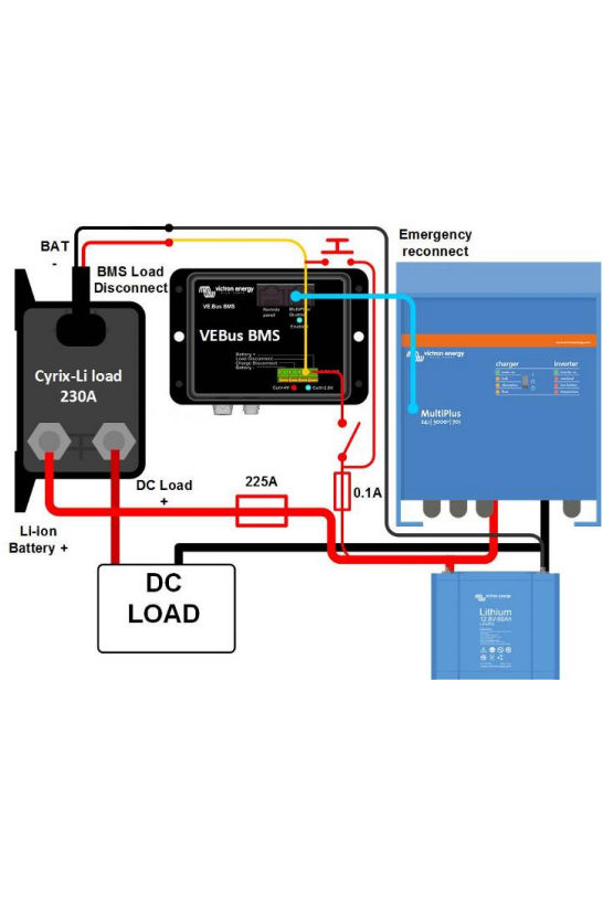 Victron Cyrix-Li-load 12/24V-230A