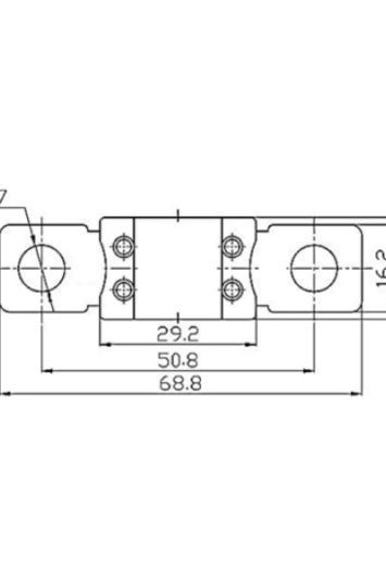 Victron 60A MEGA-fuse (5 pcs)