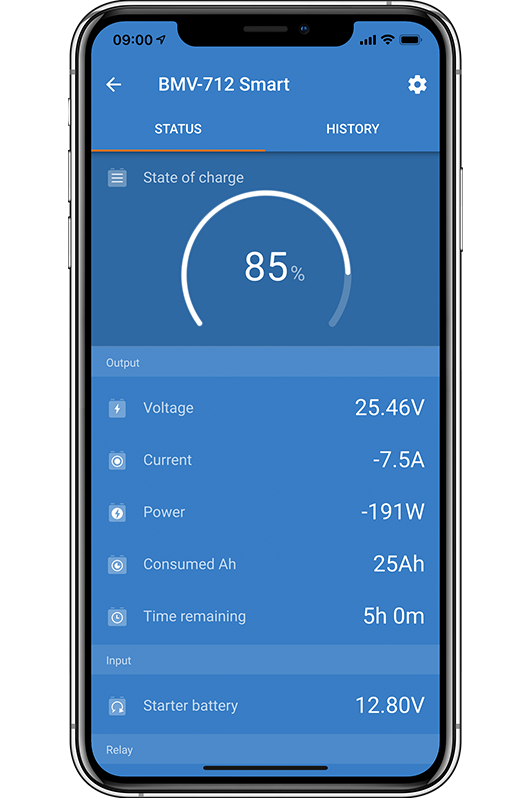 Victron SmartShunt 1000A bluetooth batterij monitor