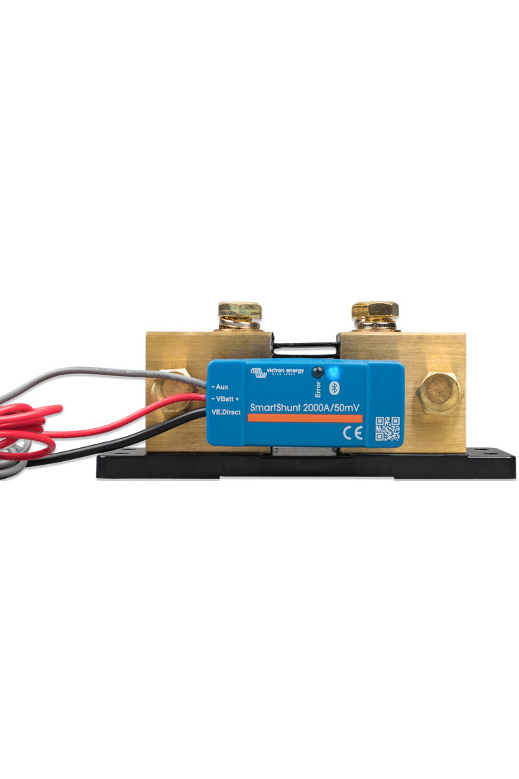 Victron SmartShunt IP65 2000A/50mV batterij monitor met Bluetooth