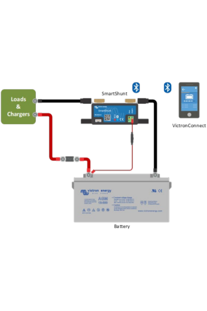 Victron SmartShunt 2000A bluetooth batterij monitor