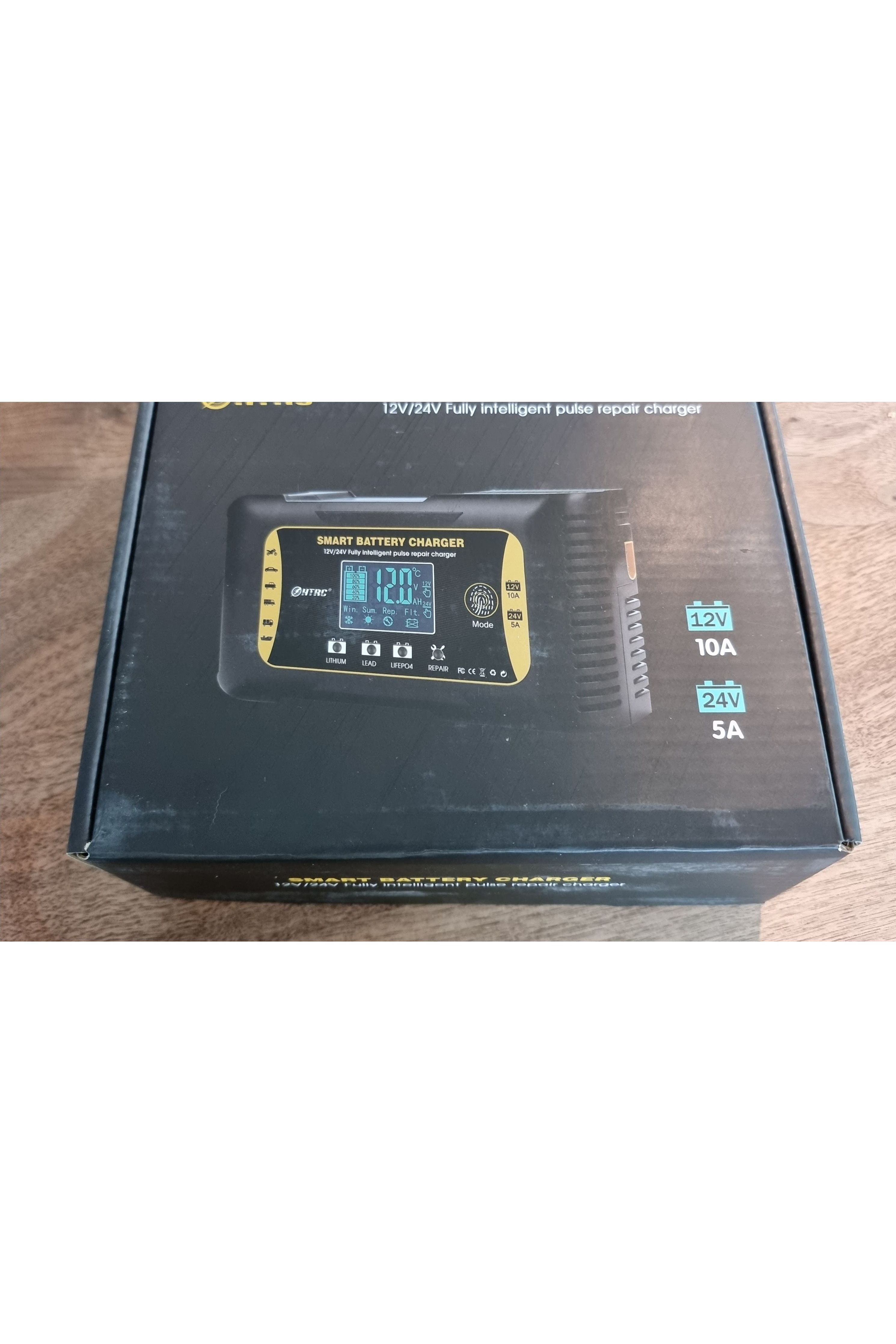 Acculader 12v / 24v 15 ampere